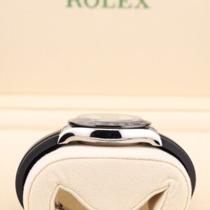 Vintage luxury watch with steel bracelet