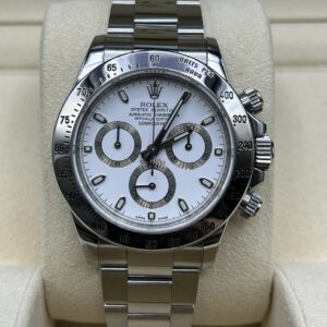Rolex Daytona steel bracelet and dial