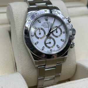 Rolex Daytona steel bezel and dial