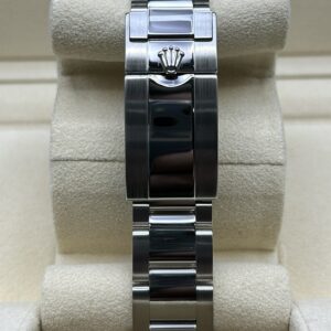 Close-up of Rolex Daytona white dial chronograph