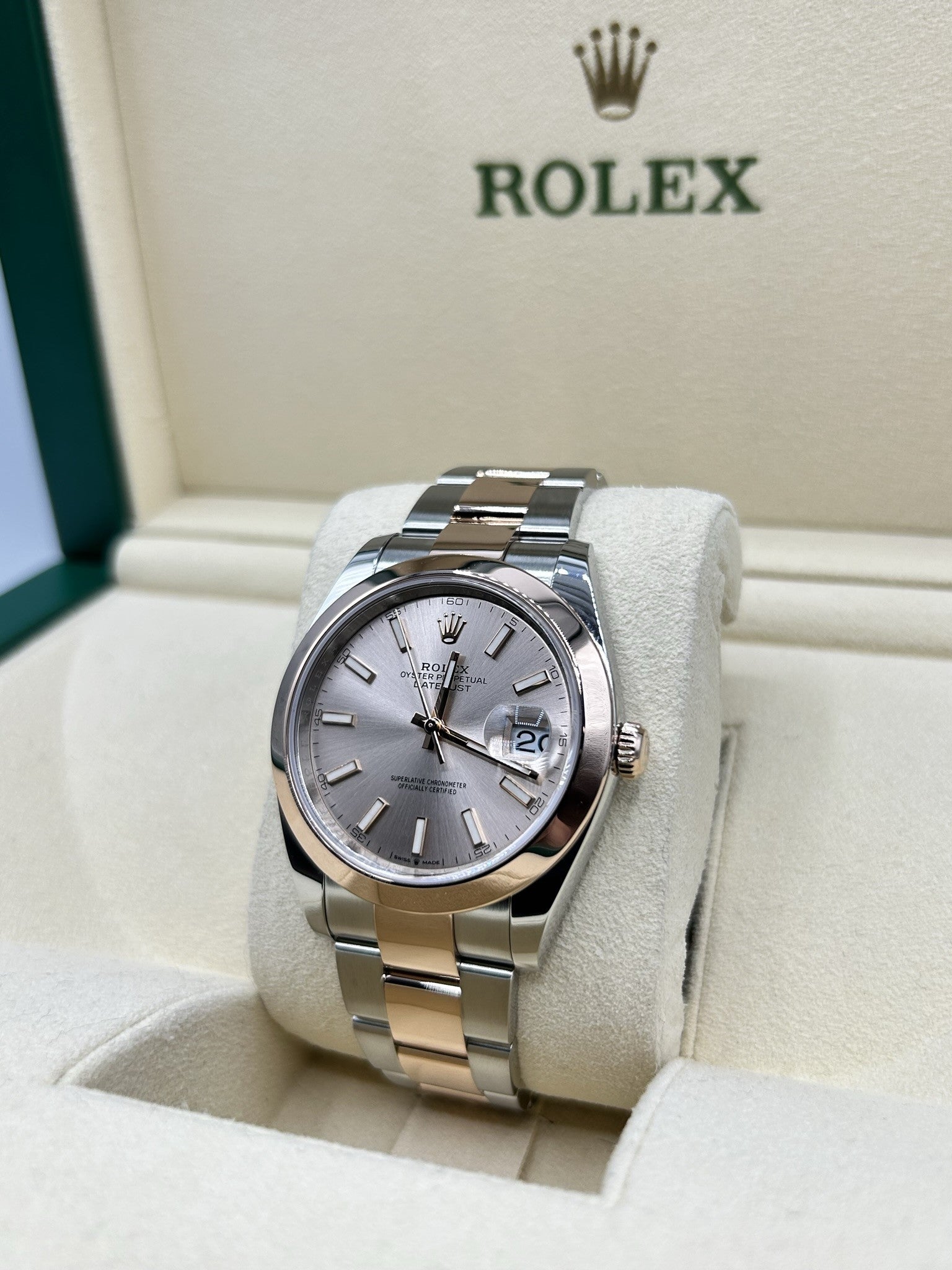 Discontinued sports wristwatch with steel case