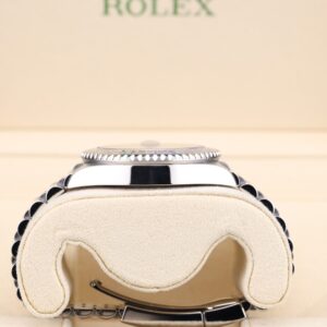 Discontinued sports wristwatch with blue bezel