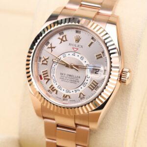 Rare discontinued chronograph wristwatch close-up