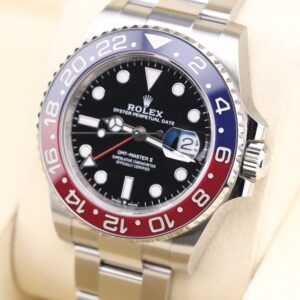 Hard-to-source vintage watch with colorful bezel
