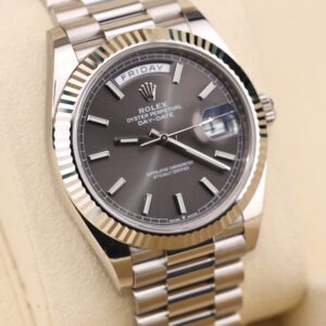 Vintage mechanical wristwatch with patina dial