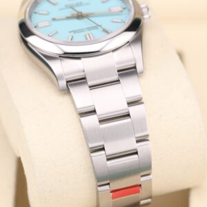 Retro automatic watch with original patina dial