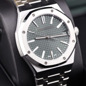 Vintage automatic wristwatch with patina dial