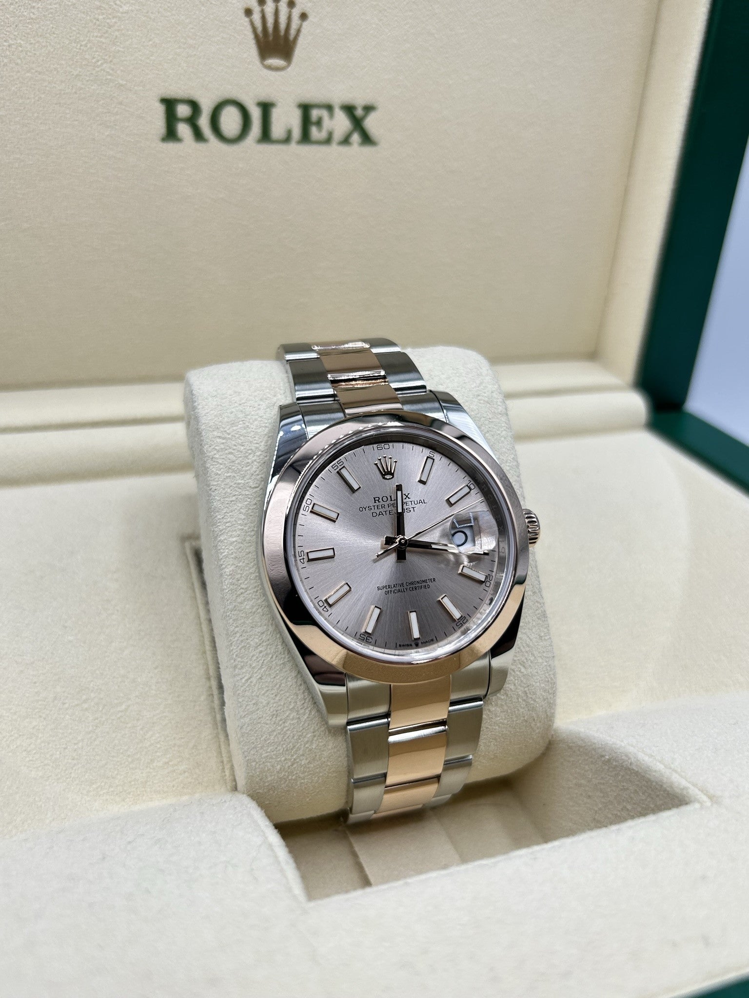 Vintage mechanical wristwatch with patina dial