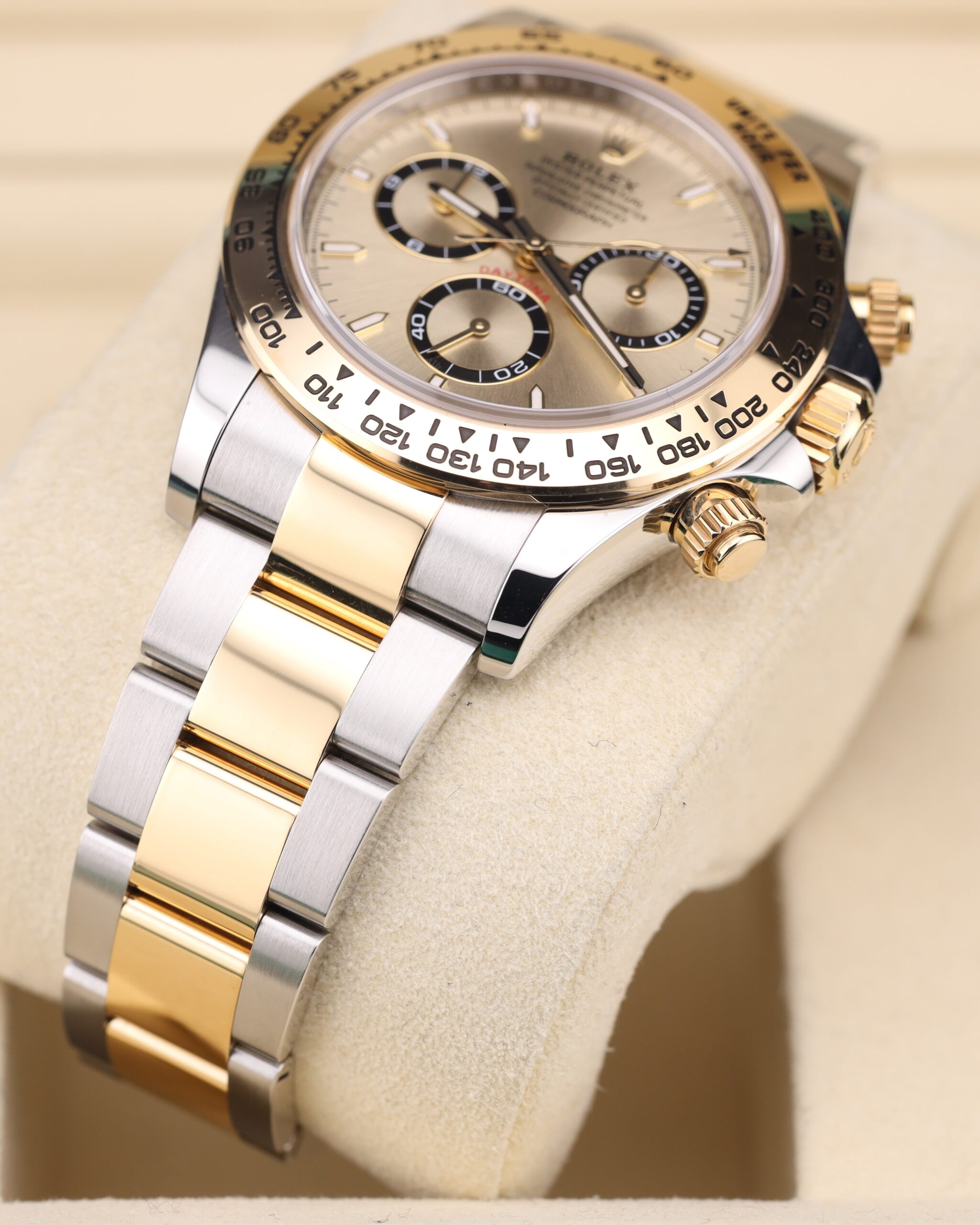 Discontinued sports wristwatch with steel case