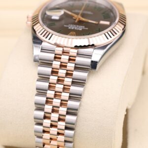 Vintage mechanical wristwatch with patina dial