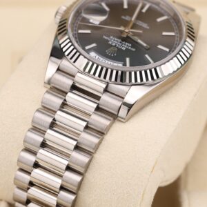 Mid-size vintage dress watch with clean dial