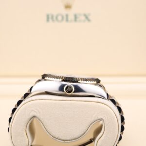 Retro chronograph watch with original lume