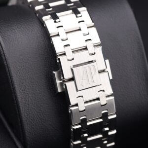 Retro chronograph watch with original lume