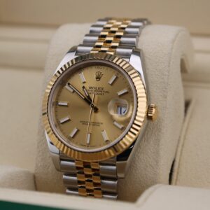 Neo-vintage luxury wristwatch on wrist