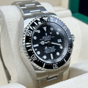 Black Rolex Sea-Dweller Deepsea watch