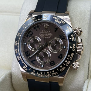 Classic vintage wristwatch with leather strap