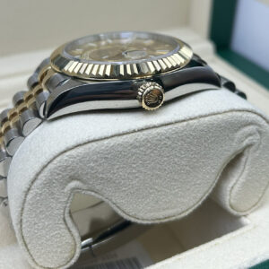 Mid-size vintage dress watch close-up