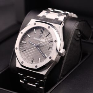 Retro automatic watch with stainless steel case
