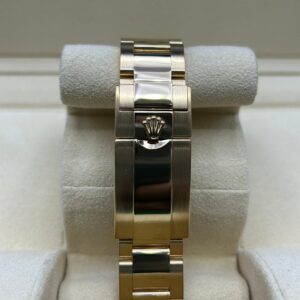 Retro automatic watch with aged patina dial