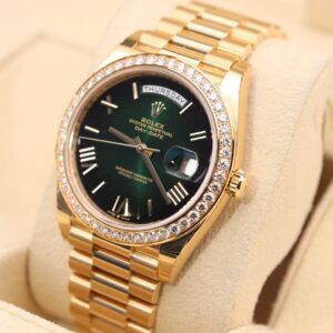 Neo-vintage luxury wristwatch close-up