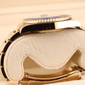 Classic vintage wristwatch with aged dial