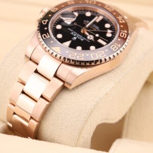 Retro chronograph watch with original lume