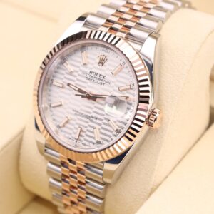 Retro chronograph watch with original lume