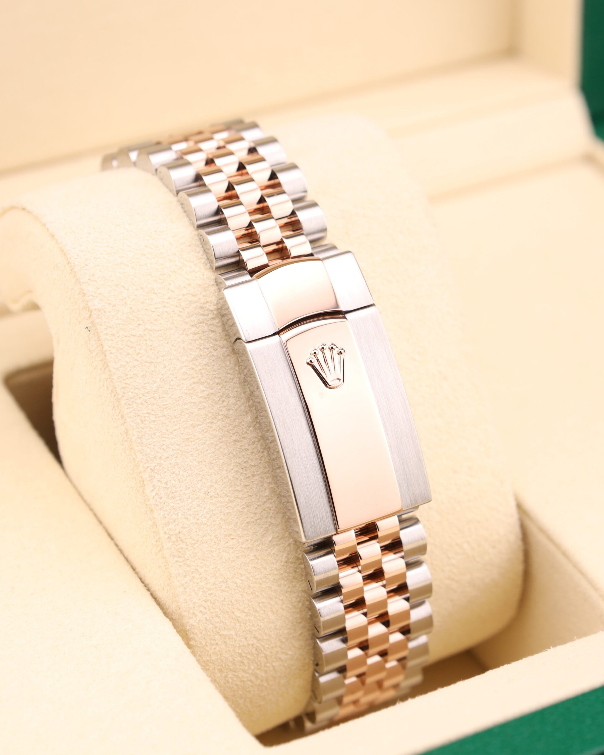 Classic vintage mechanical wristwatch close-up