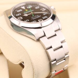 Neo-vintage luxury wristwatch close-up