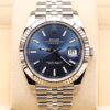 Mid-size vintage dress watch on wrist