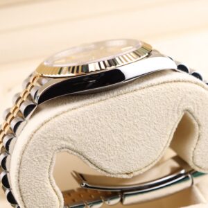 Retro chronograph watch with original lume