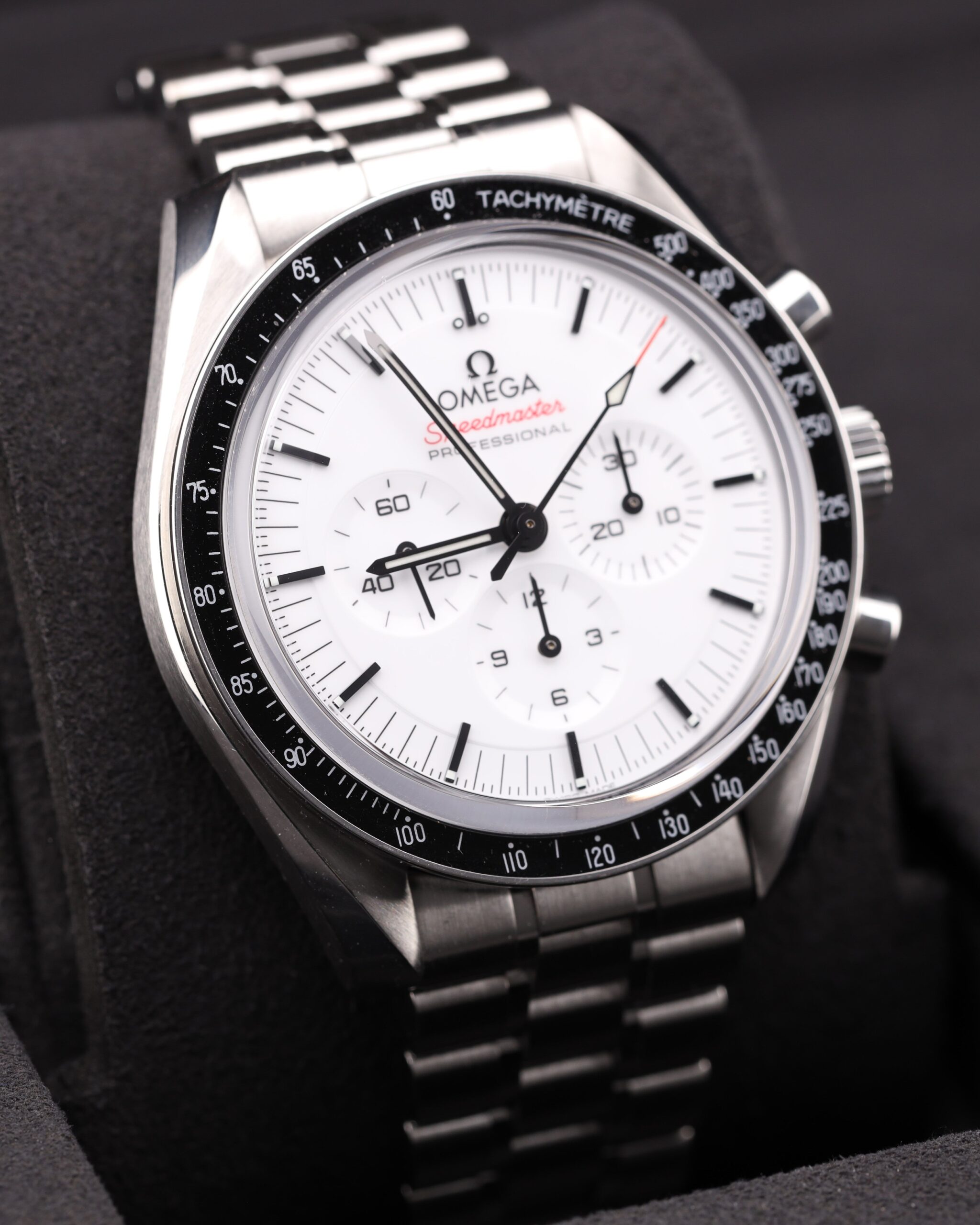 Neo-vintage luxury wristwatch close-up