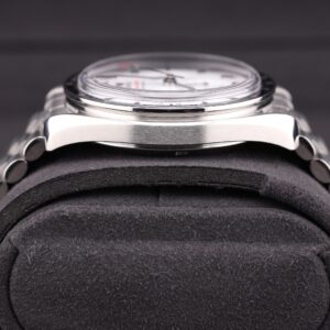 Discontinued sports wristwatch with steel bracelet
