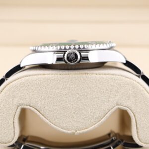 Mid-size vintage dress watch on wrist