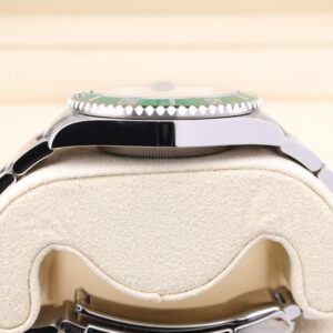 Retro chronograph watch with detailed dial