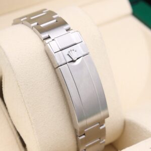 Classic vintage wristwatch with leather strap