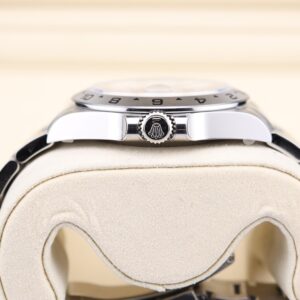 Retro chronograph watch with original lume