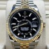 Retro automatic watch with original lume