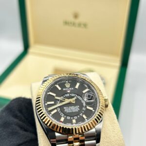 Mid-size vintage dress watch with clean dial