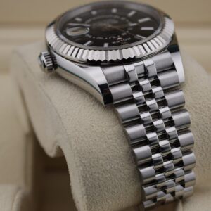 Classic retro chronograph watch with luminous hands