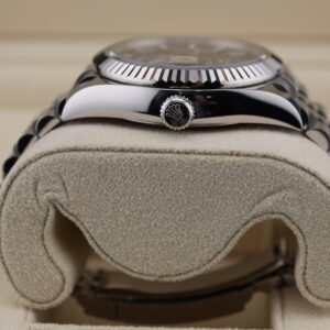 Retro automatic watch with original patina dial
