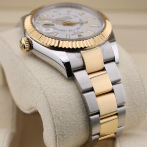 Vintage wristwatch with patina dial
