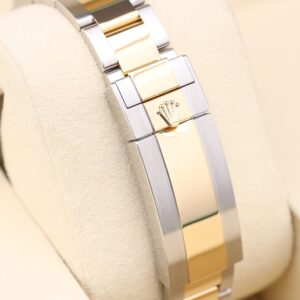 Neo-vintage luxury wristwatch close-up
