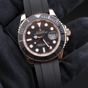 Retro chronograph watch with original lume