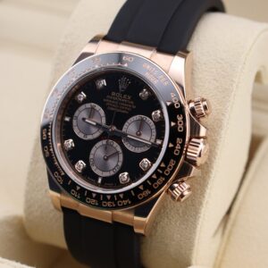 Classic vintage wristwatch on leather strap