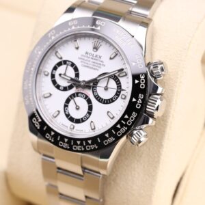 Vintage mechanical wristwatch on leather strap