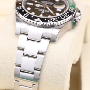 Retro chronograph watch with patina dial