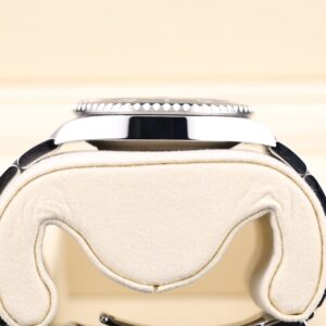 Classic vintage wristwatch with leather strap