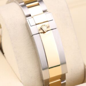 Classic vintage wristwatch with patina dial