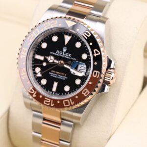 Vintage mechanical wristwatch with patina dial